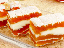 市田柿ミルフィーユ